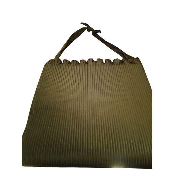 Vintage Clutch Shoulder Bag Small with Mirror lace gloves - Picture 4 of 5